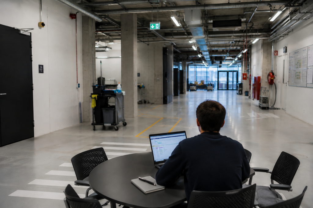 Operationele oversight binnen een facilitaire organisatie in Amsterdam